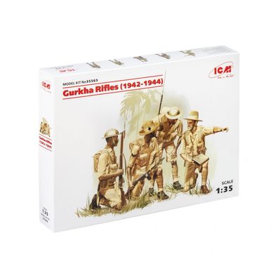 ICM - Gurkha Rifles 1944 - 1:35 - 4 Figuren