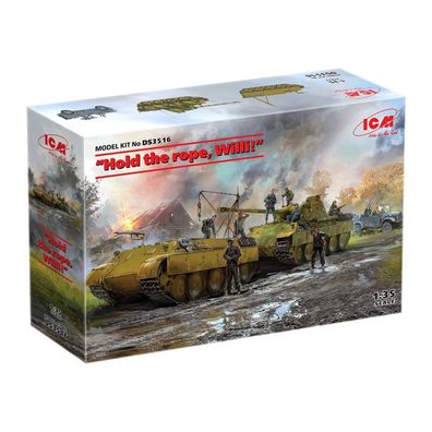ICM - Hold the Rope, Willie! - WWII Diorama-Set - 1:35 - 1119 Teile