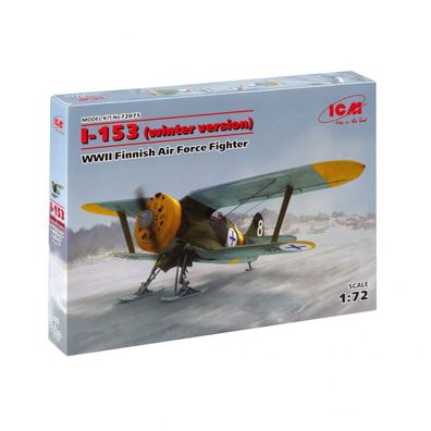 ICM - I-153 Winterversion Finnische Luftwaffe - 1:72 - 85 Teile