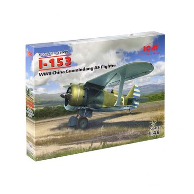 ICM - I-153 China Guomindang AF Fighter - 1:48 - 106 Teile