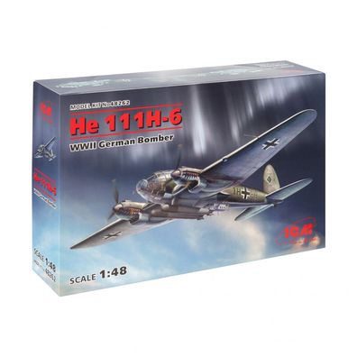 ICM - He 111H-6 - WWII German Bomber - 1:48 - 325 Teile