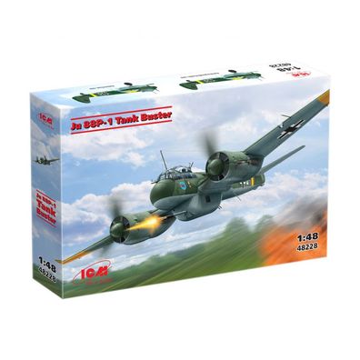ICM - Ju 88P-1 Tank Buster - 1:48 - 198 Teile