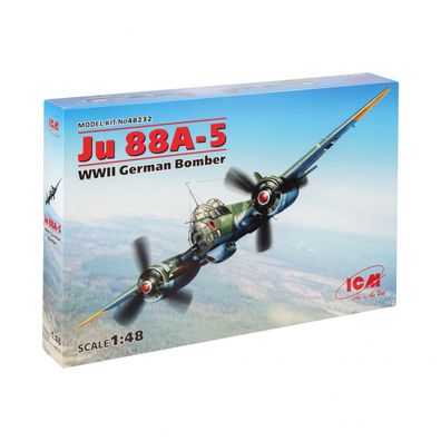 ICM - Ju 88A-5 - WWII German Bomber - 1:48 - 250 Teile