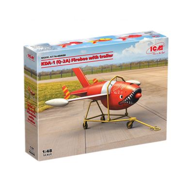 ICM - KDA-1 (Q-2A) Firebee mit Trailer - 1:48 - 29 Teile