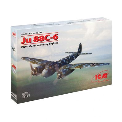 ICM - Ju 88C-6 - WWII German Heavy Fighter - 1:48 - 225 Teile
