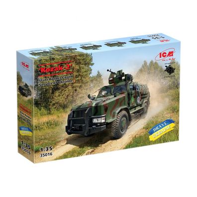 ICM - Kozak-2 - State Border Guard Service of Ukraine - 1:35 - 431 Teile