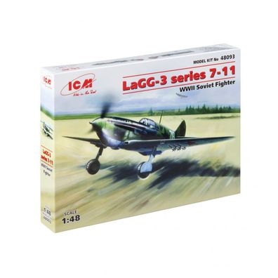 ICM - LaGG-3 Series 7-11 - WWII Soviet Fighter - 1:48 - 88 Teile