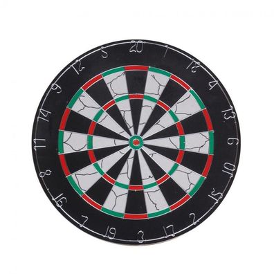 Dartscheibe aus Nylon Flock - 45x2,5cm mit 6 Dartpfeile