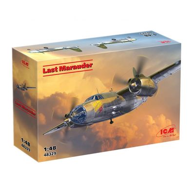 ICM - Last Marauder - B-26G-25-MA Tail End Charlie - 1:48 - 380 Teile