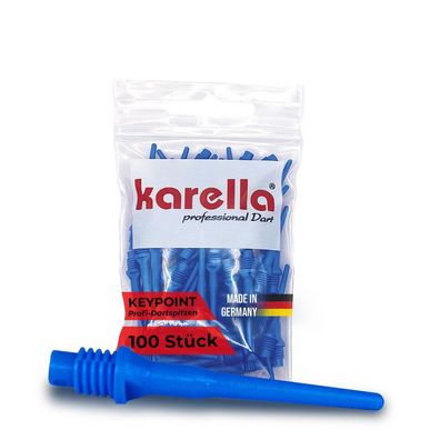 Dartspitzen - Keypoint-Special - 2 BA - 100 Stück Packung - blau