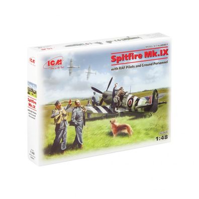 ICM - Luftwaffe Airfield Equipment - 1:48 - 359 Teile