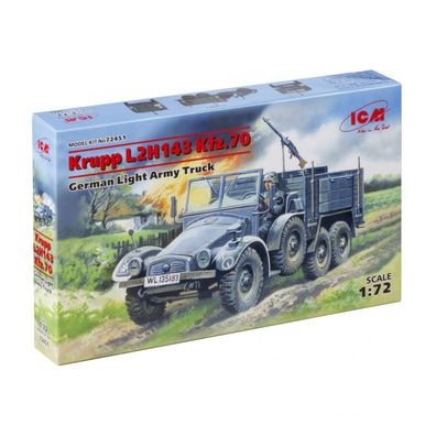 ICM - Krupp L2H143 Kfz.70 - 1:72 - 70 Teile