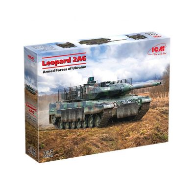ICM - Leopard 2A6 of the Armed Forces of Ukraine - 1:72 - 167 Teile