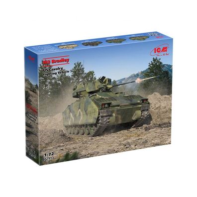 ICM - M3 Bradley - US Cavalry Fighting Vehicle - 1:72 - 148 Teile