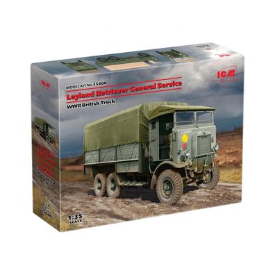 ICM - Leyland Retriever General Service - WWII British Truck - 1:35 - 253 Teile