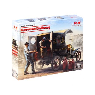 ICM - Model T 1912 - Gasoline Delivery Car - 1:24 - 127 Teile