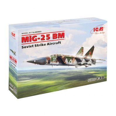 ICM - MiG-25BM Soviet Strike Aircraft - 1:48 - 202 Teile