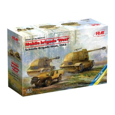 ICM - Mobile Brigade West 1943 - 1:35 - 749 Teile