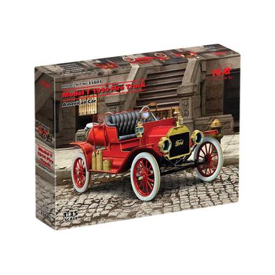 ICM - Model T 1914 Fire Truck - American Car - 1:35 - 110 Teile