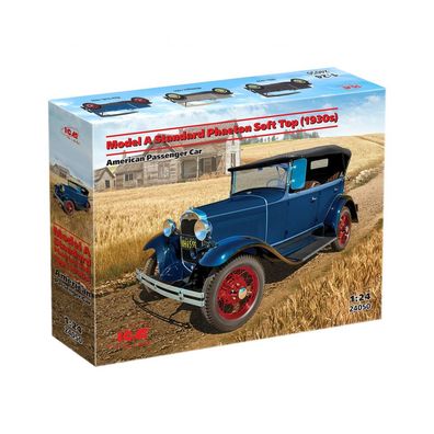ICM - Model A Standard Phaeton Soft Top (1930s) - American Passenger Car - 1:24 - 203