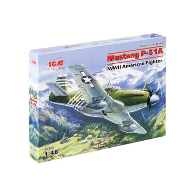 ICM - Mustang P-51A - 1:48 - 78 Teile