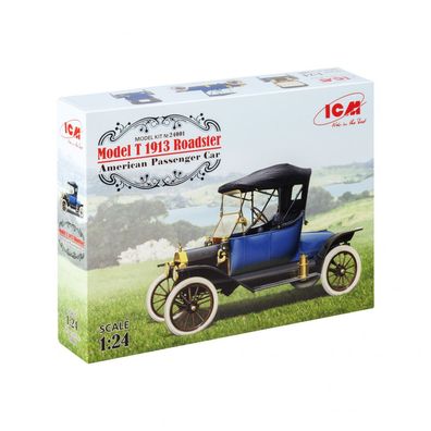 ICM - Model T 1913 Roadster - 1:24 - 109 Teile