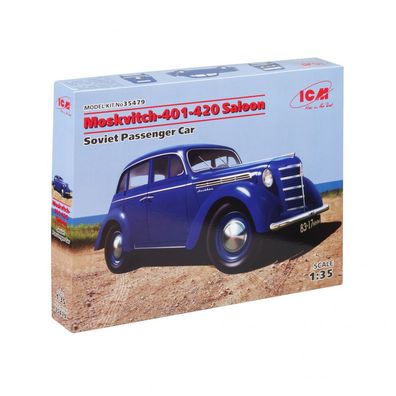 ICM - Moskvitch-401-420 Saloon - Soviet Passenger Car - 1:35 - 135 Teile