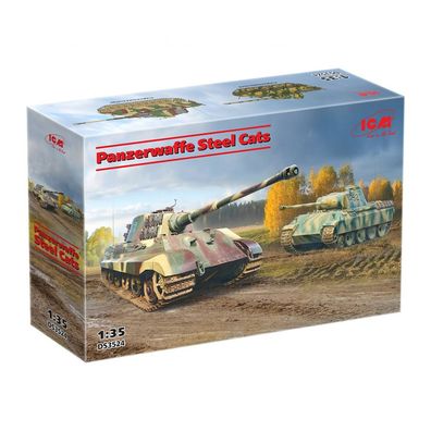 ICM - Panzerwaffe Steel Cats - 1:35 - 682 Teile