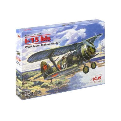ICM - Polikarpov I-15bis - 1:72 - 53 Teile