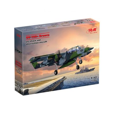 ICM - OV-10D+ Bronco - 1:72 - 262 Teile