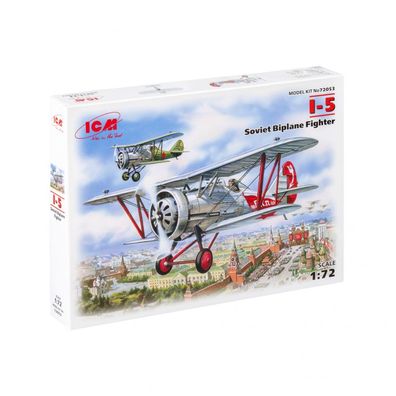 ICM - Polikarpow I-5 Russisches Jagdflugzeug - 1:72 - 53 Teile