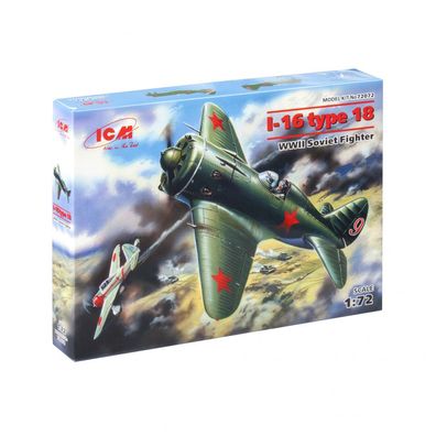 ICM - Polikarpov I-16 Typ 18 - 1:72 - 52 Teile