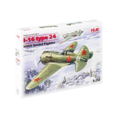 ICM - Polikarpov I-16 Typ 24 - 1:72 - 52 Teile