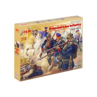 ICM - Preußische Linieninfanterie 1870-1871 - 1:35 - 4 Figuren