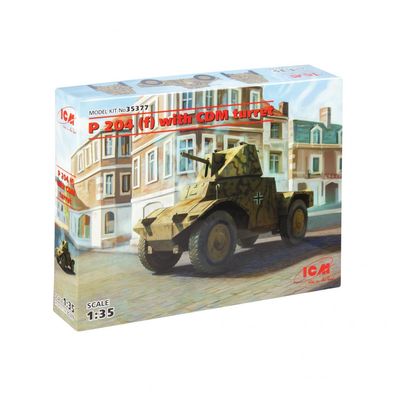 ICM - Panzerspähwagen P 204 (f) mit CDM-Turm - 1:35 - 150 Teile