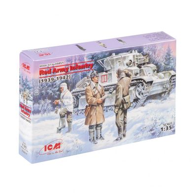 ICM - Rote Armee Infanterie (1939-1942) - 1:35 - 3 Figuren