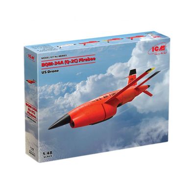 ICM - Q-2C (BQM-34A) Firebee - US-Drohne - 1:48 - 2 Fluggeräte - 38 Teile