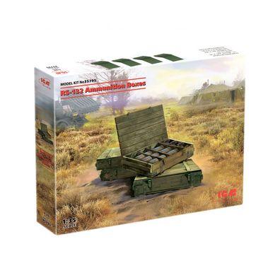 ICM - RS-132 Ammunition Boxes - 1:35 - 104 Teile