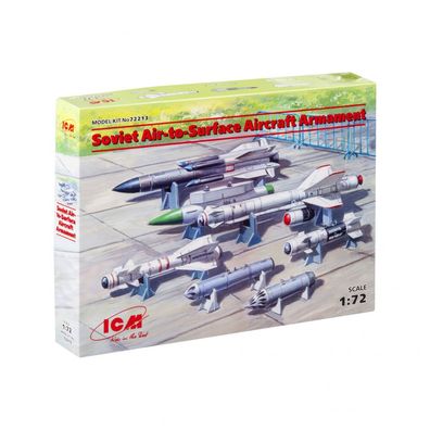 ICM - Soviet Air-to-Surface Aircraft Armament - 1:72 - 176 Teile