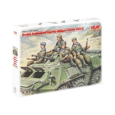 ICM - Soviet Armored Carrier Riders (1979-1991) - 1:35 - 4 Figuren