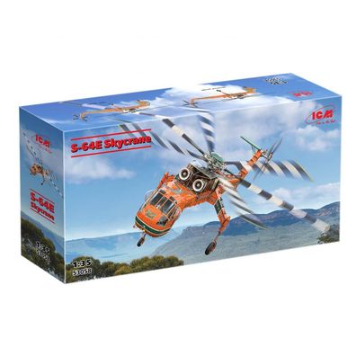 ICM - Sikorsky S-64E Skycrane - 1:35 - 522 Teile
