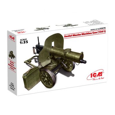 ICM - Soviet Maxim Machine Gun (1941) - 1:35 - 27 Teile