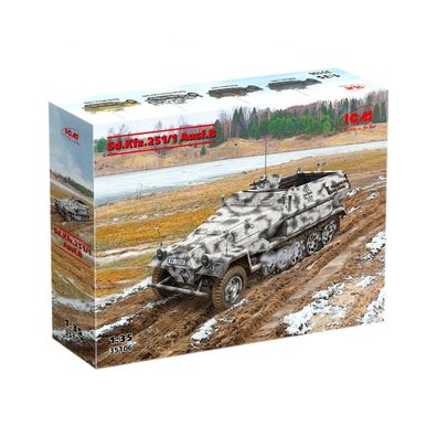 ICM - Sd. Kfz.251/1 Ausf.B - 1:35 - 290 Teile