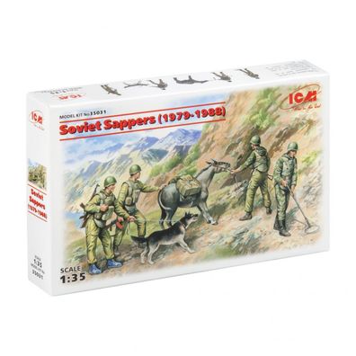 ICM - Soviet Sappers (1979-1988) - 1:35 - 6 Figuren