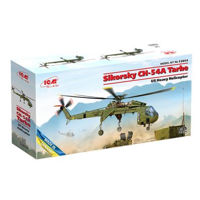ICM - Sikorsky CH-54A Tarhe - US Heavy Helicopter - 1:35 - 573 Teile