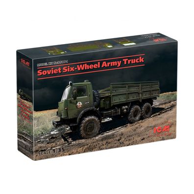 ICM - Soviet Six-Wheel Army Truck - 1:35 - 302 Teile