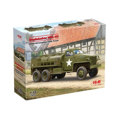 ICM - Studebaker US6-U5 - WWII US Gasoline Tank Truck - 1:35 - 253 Teile