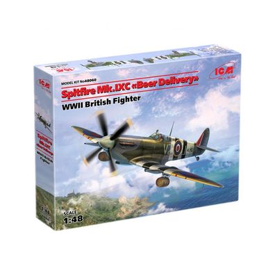 ICM - Spitfire Mk. IXC Beer Delivery - WWII British Fighter - 1:48 - 144 Teile