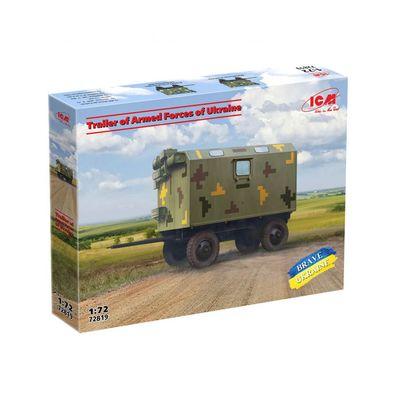 ICM - Trailer of Armed Forces of Ukraine - 1:72 - 43 Teile