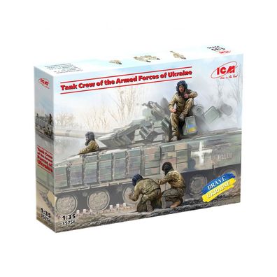 ICM - Tank Crew of the Armed Forces of Ukraine - 1:35 - 37 Teile - 4 Figuren
